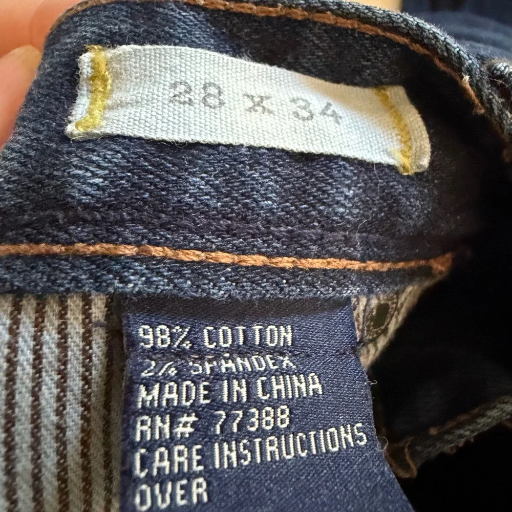 Madewell Rail Straight Denim Jeans - Picture 3 of 4